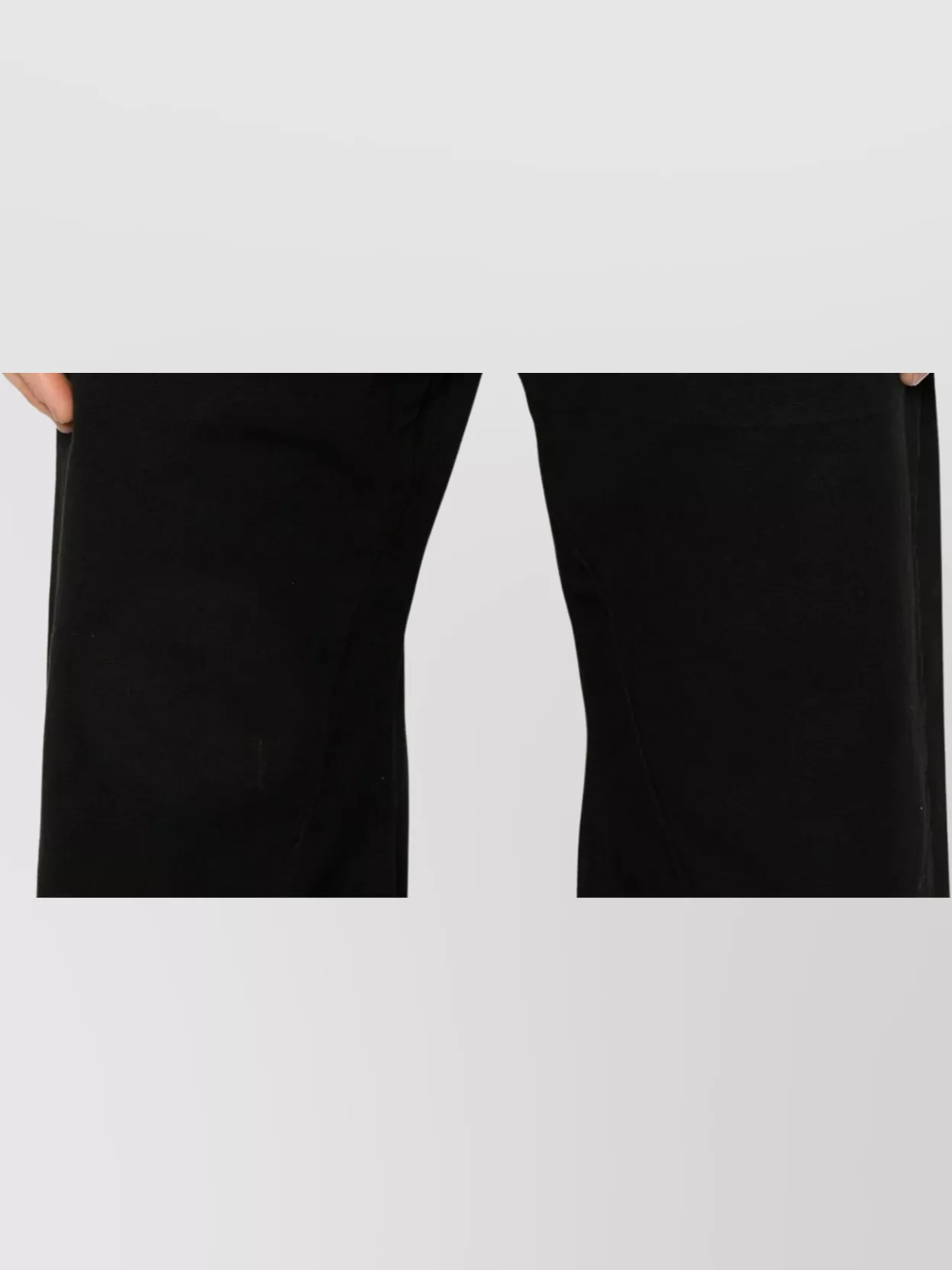 Rick Owens Drkshdw Black Porterville Geth Trousers