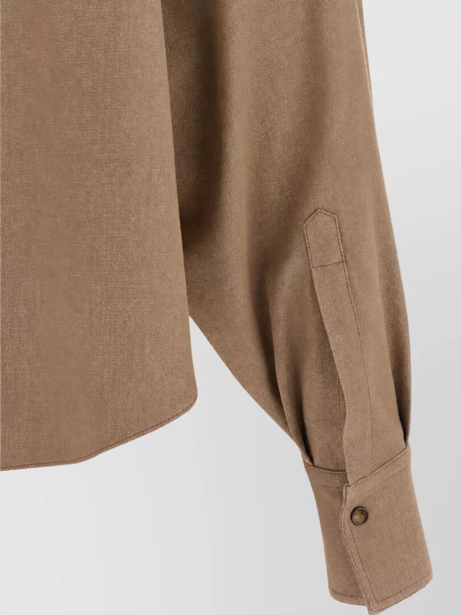 Brunello Cucinelli Denim Shirt Jacket