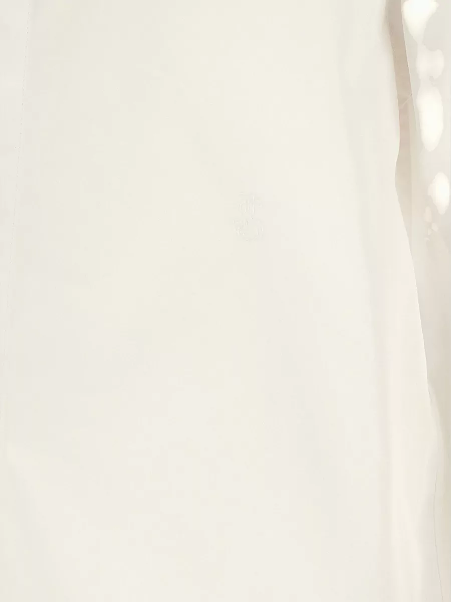 Jil Sander Shirt Logo Detail Button Down Collar Short Sleeves