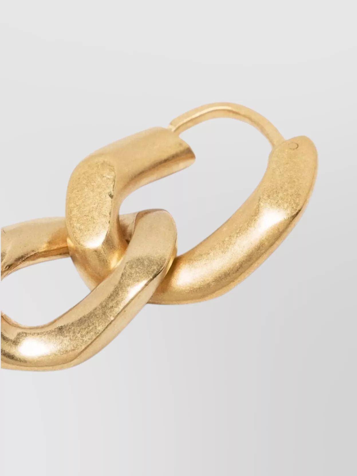 Maison Margiela Linked Chain Hoop Earrings