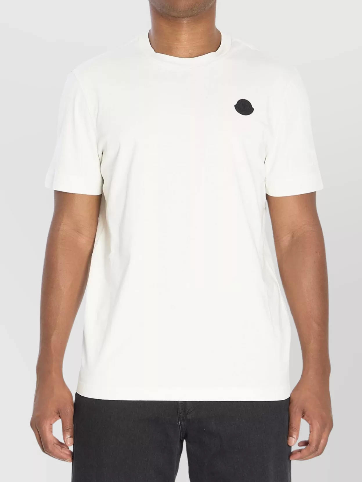 Moncler Cotton Logo T-Shirt Short Sleeves