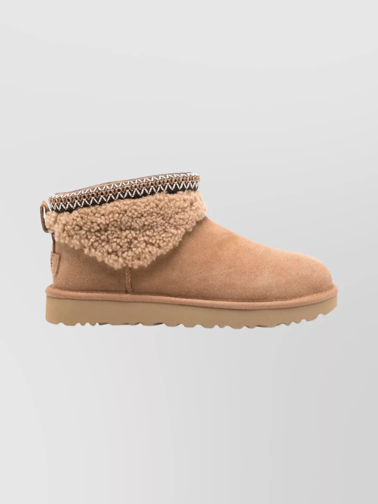 Ugg Women's Ultra Mini Curly Boots With Fur