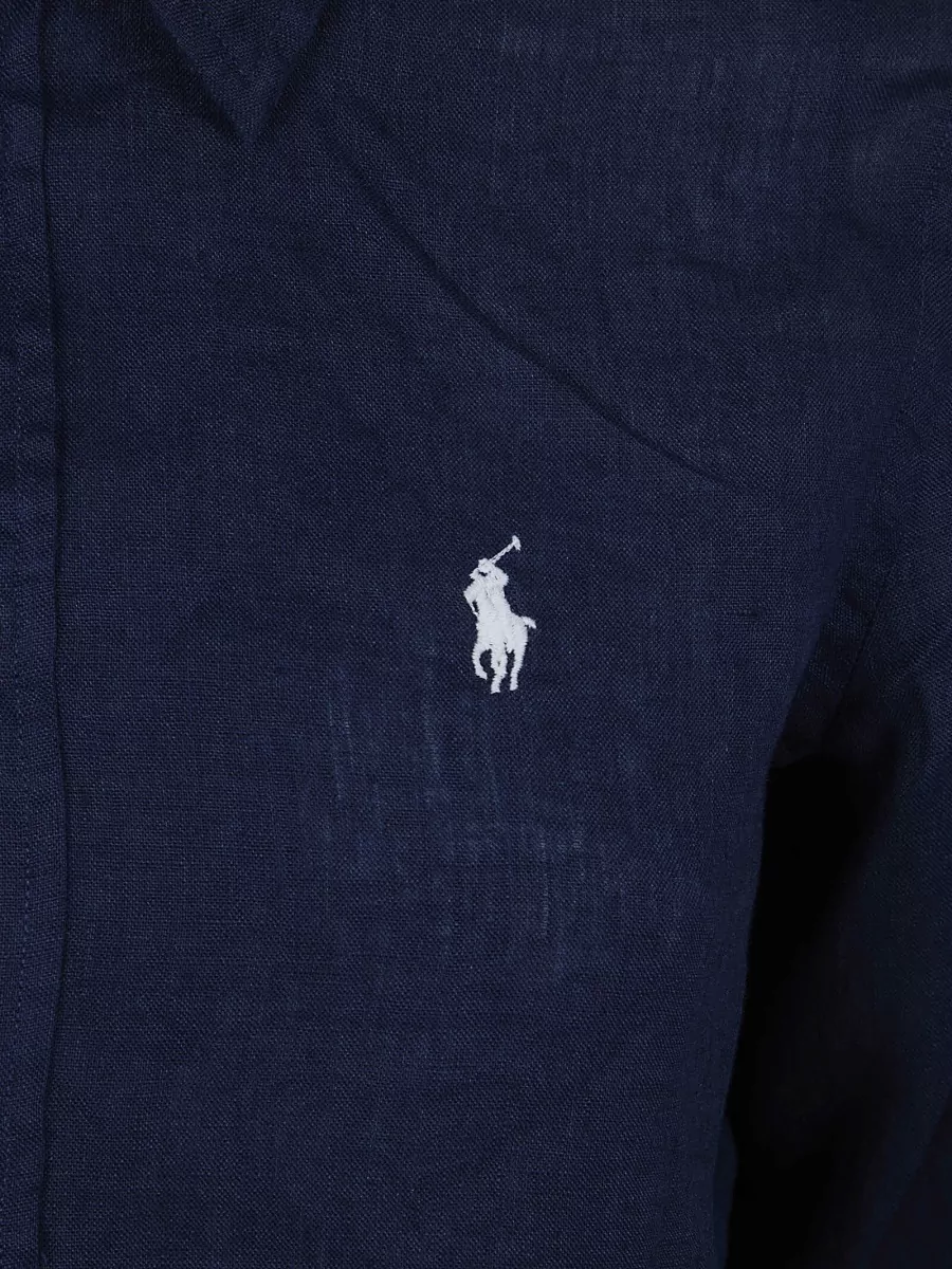 Polo Ralph Lauren Linen Long-Sleeve Button-Up Shirt