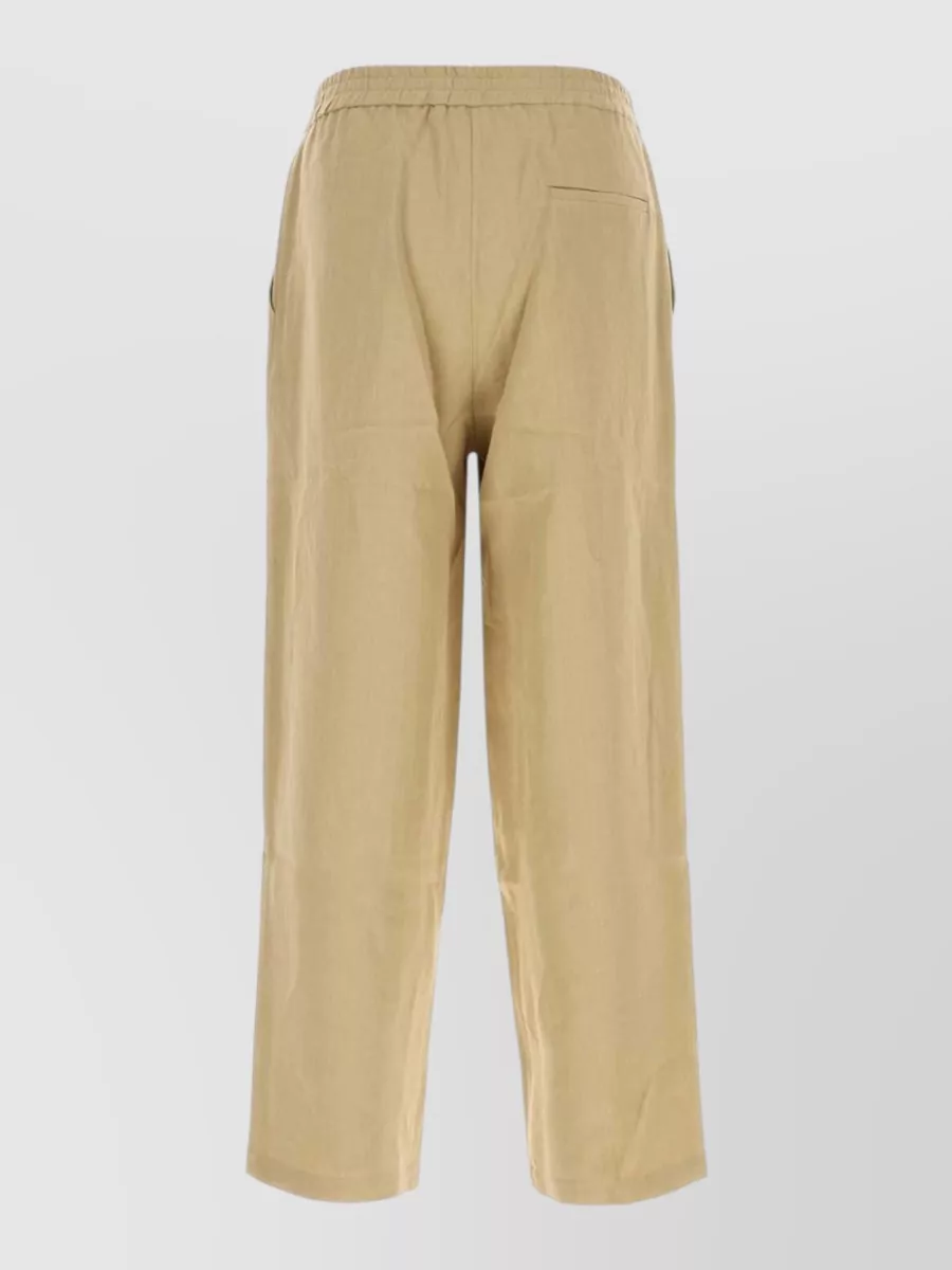 Le Kasha Linen Wide-Leg Trousers