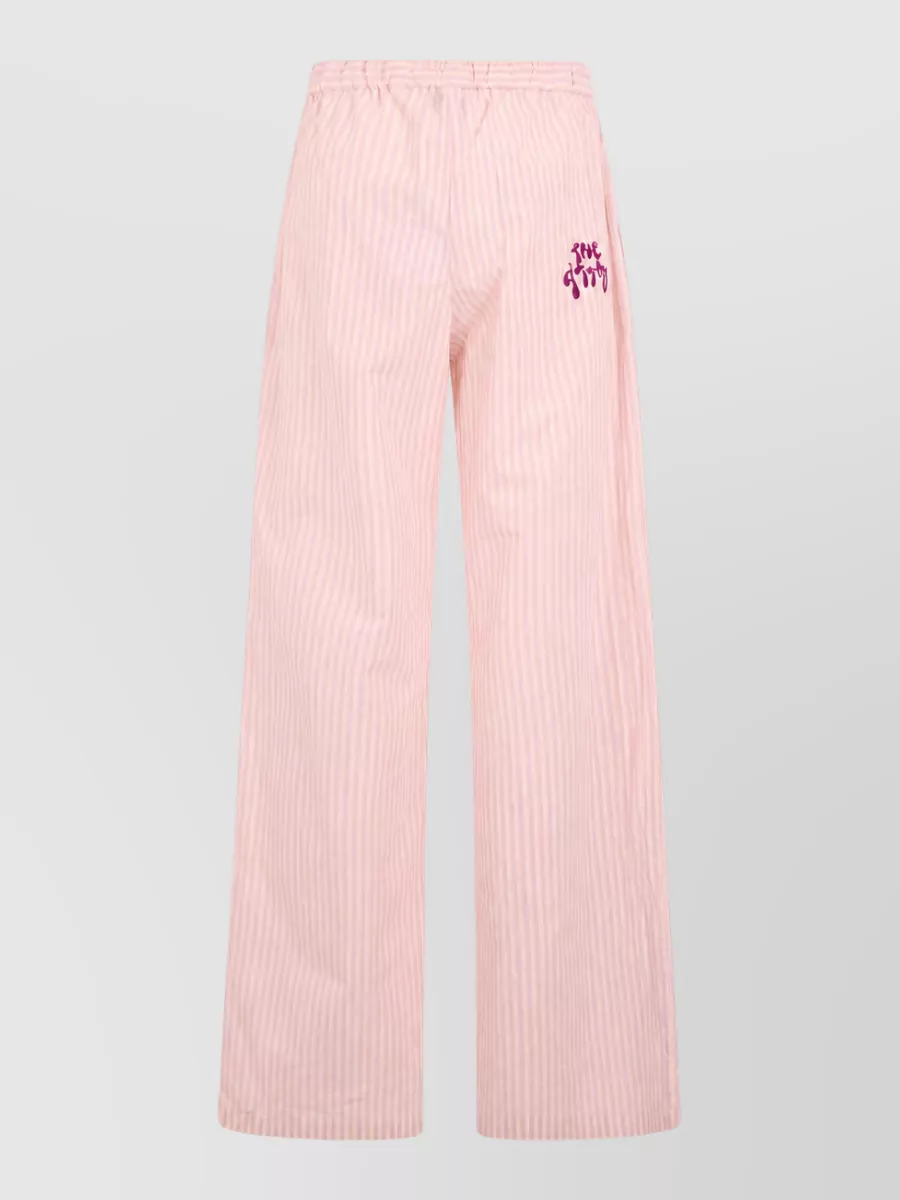 The Attico Cotton Poplin Relaxed-Fit Pyjama Trousers