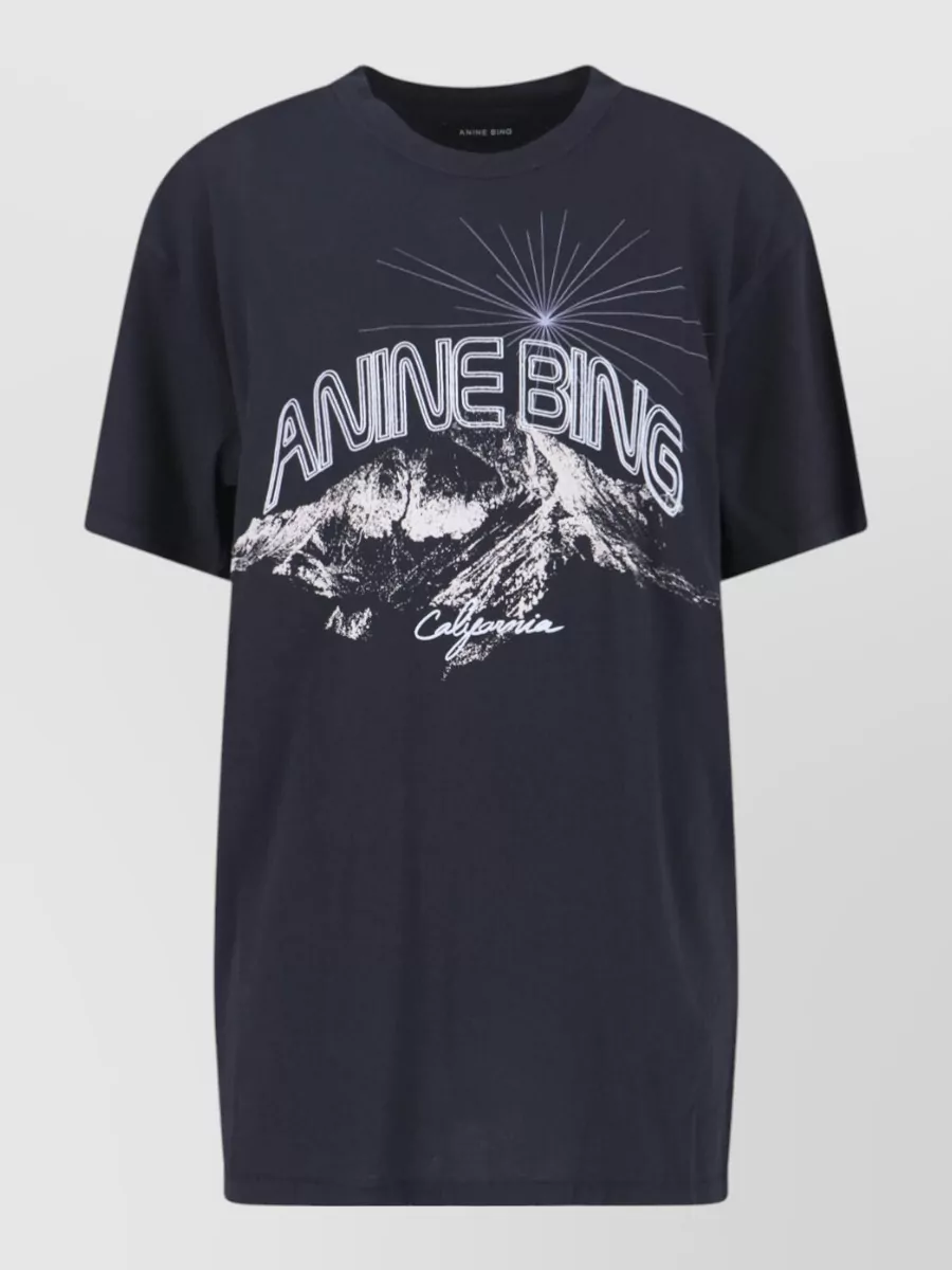 Anine Bing Short-Sleeve T-Shirt