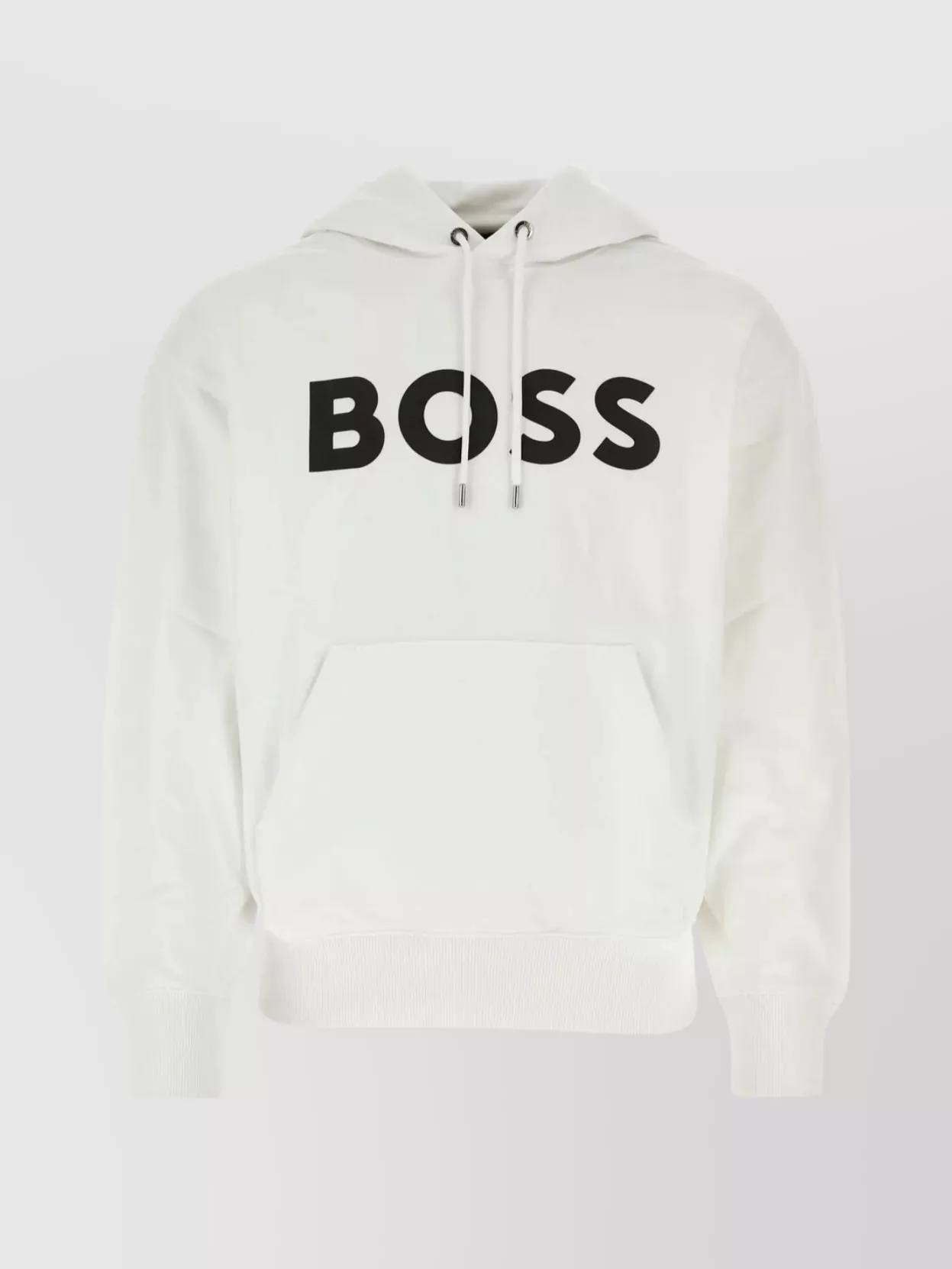 Hugo Boss Sullivan Cotton Sweatshirt In White