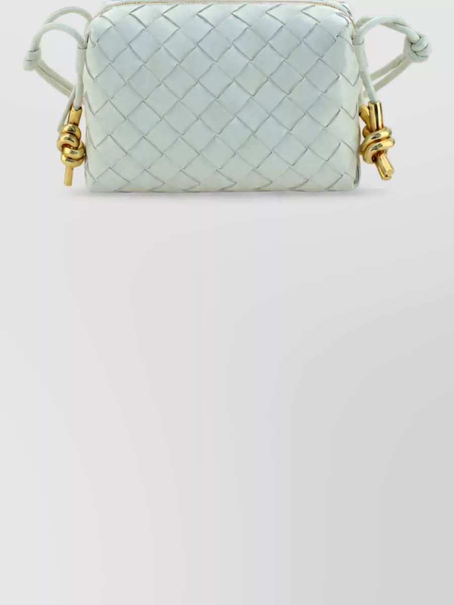 Bottega Veneta Loop Leather Clutch Bag