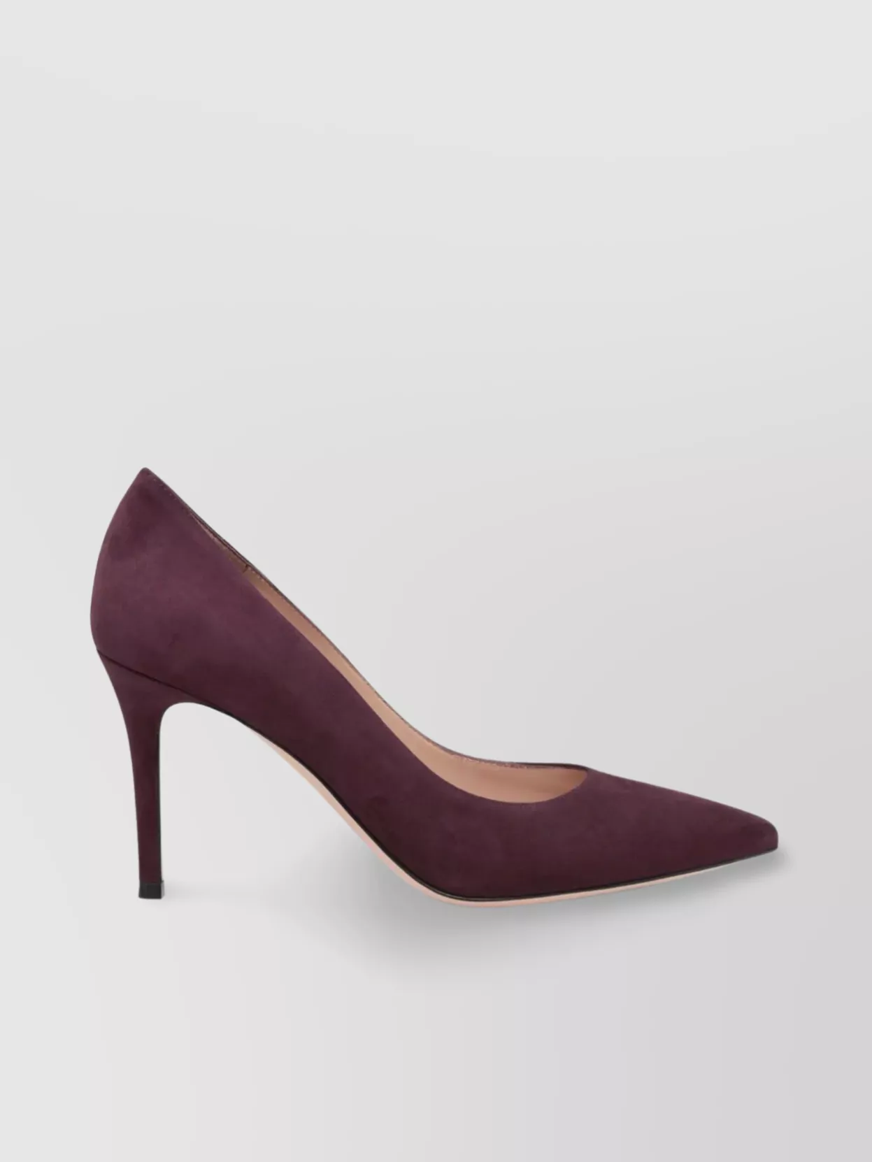 Gianvito Rossi Stiletto Heel Suede Pumps Pointed Toe