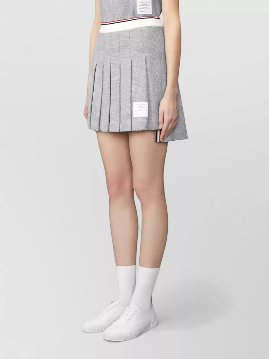 Thom Browne Pleated Mini Skirt
