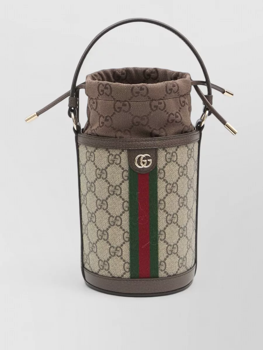 Gucci Ophidia Coated Canvas Bucket Bag