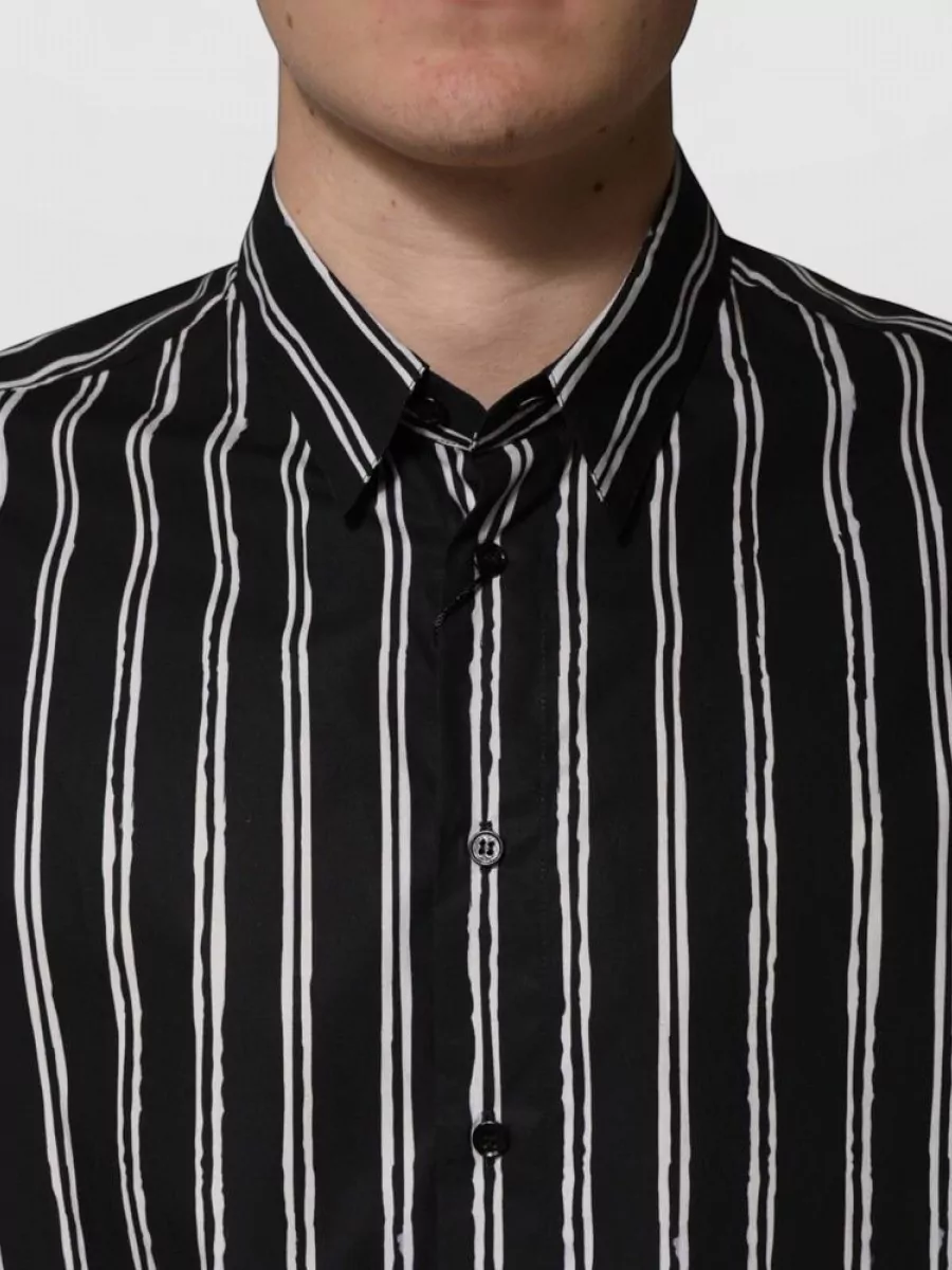 Dolce&Gabbana Striped Cotton Dress Shirt