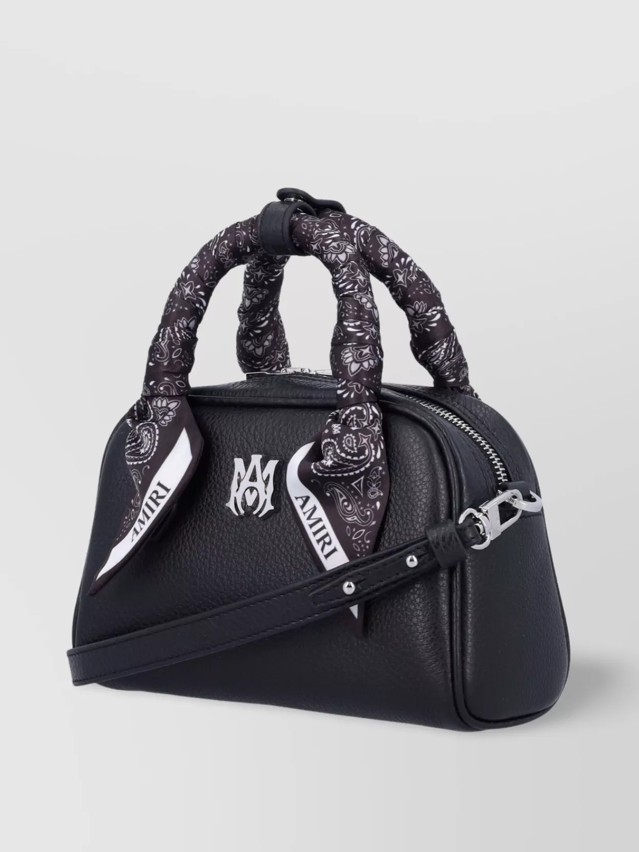 Amiri Mini Bowling Bag Scarf Detail