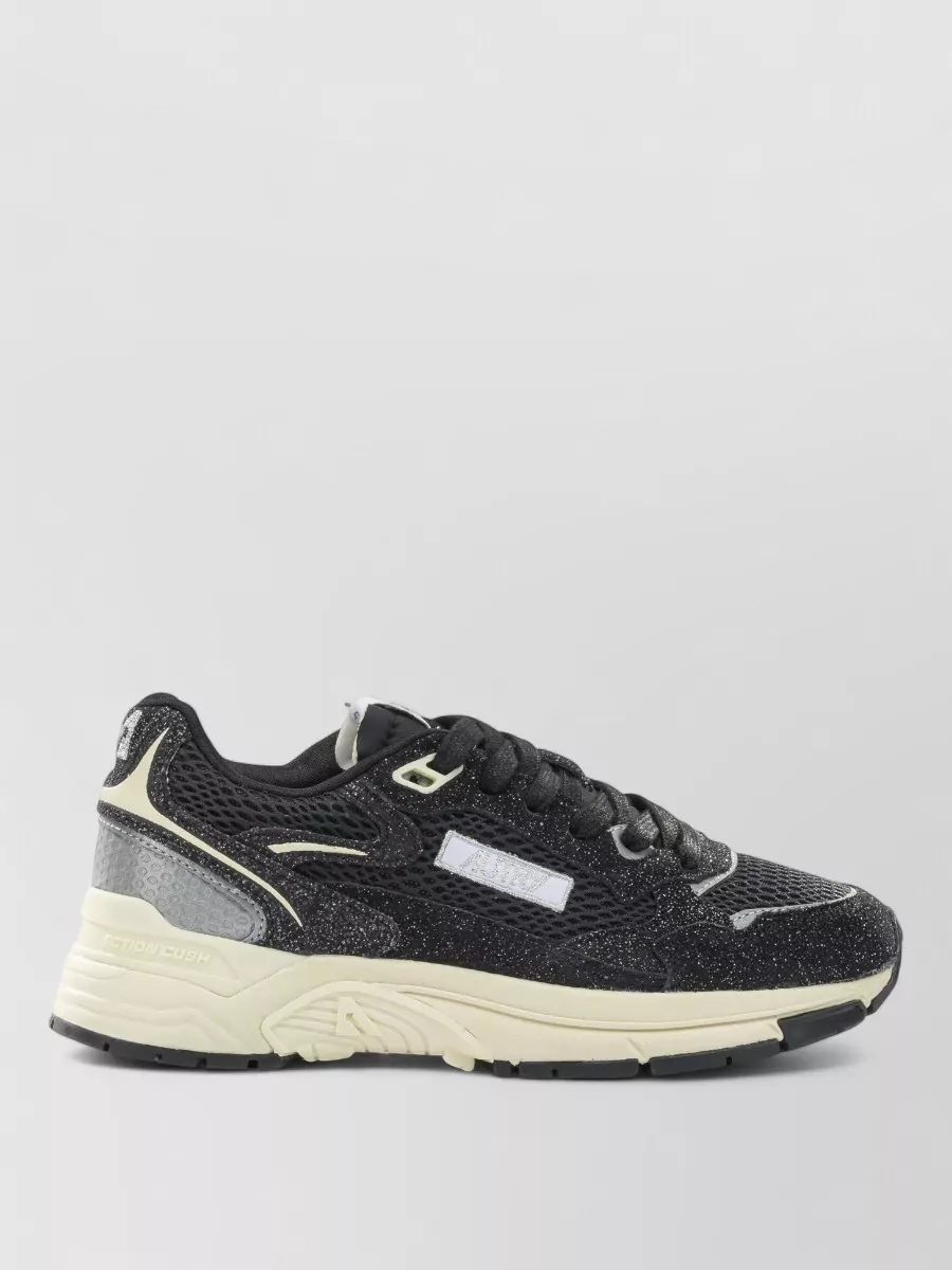Autry Hyperway Mesh Sneakers Reflective Accents Rubber Sole