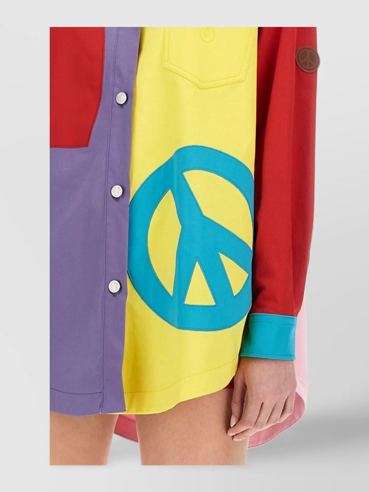 Moschino Graphic Print Long Sleeve Shirt