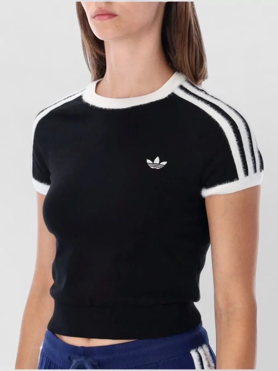 Adidas Originals Fine-Knit Slim-Fit Short-Sleeve T-Shirt