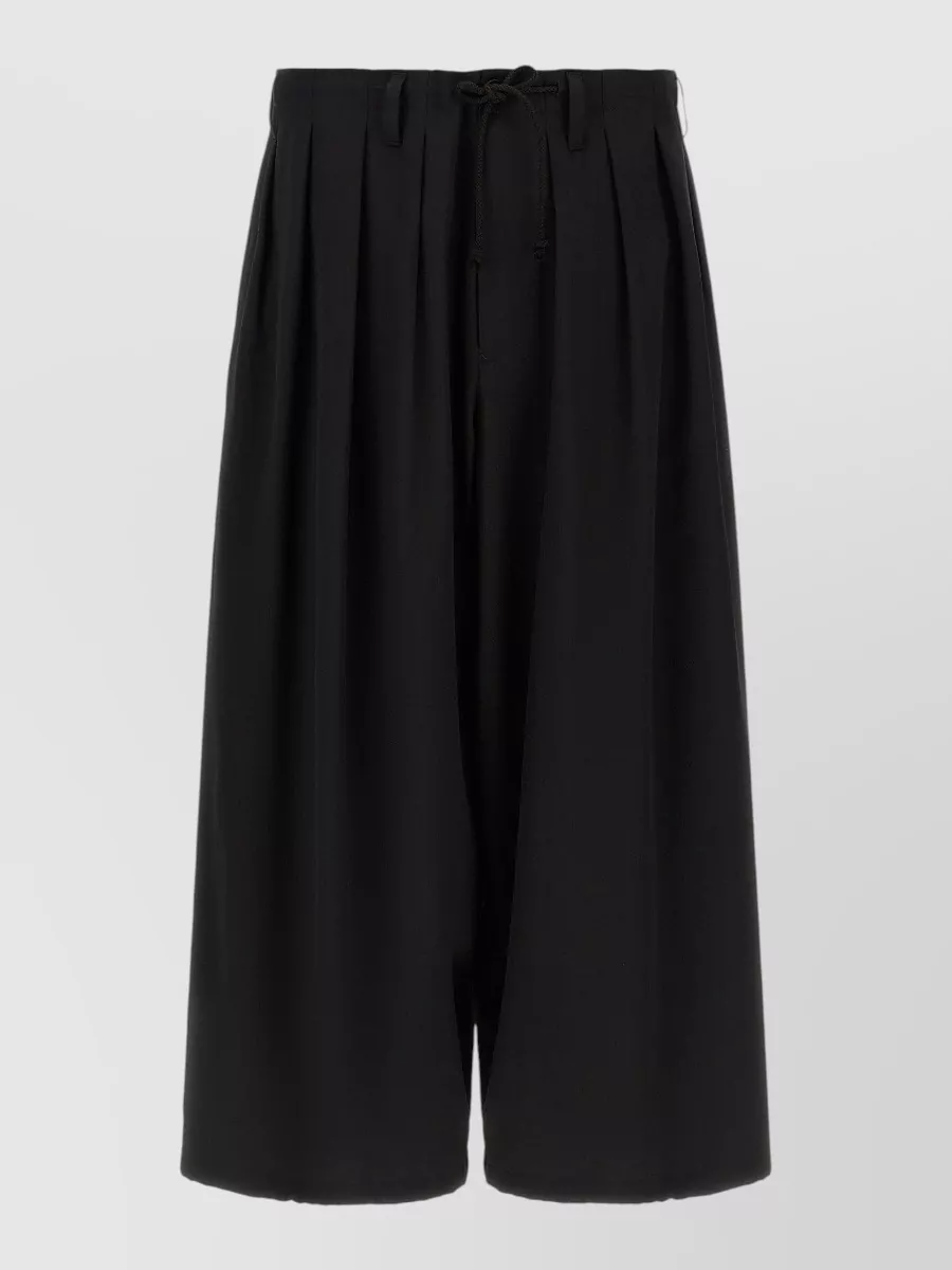 Yohji Yamamoto Wool Balloon Chino Shorts