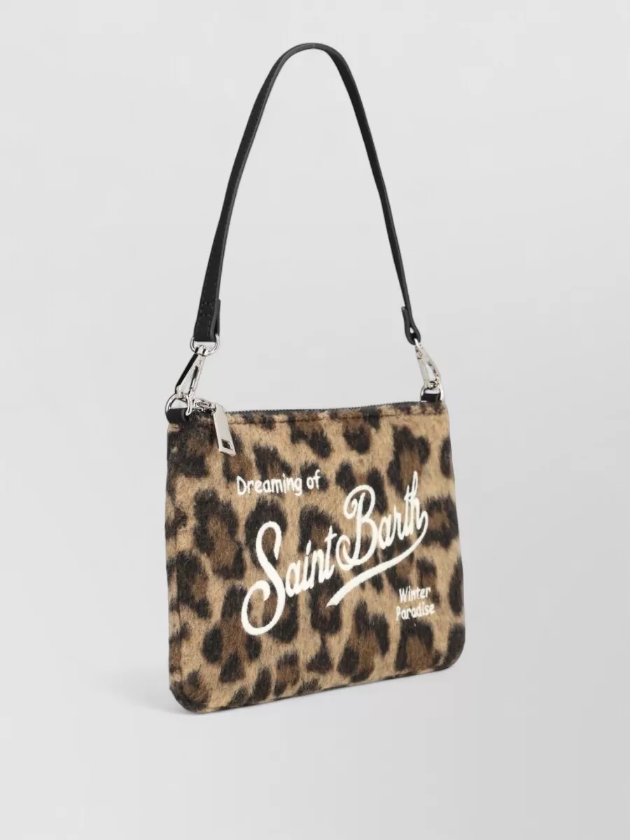 Mc2 Saint Barth Mini Felt Clutch Bag
