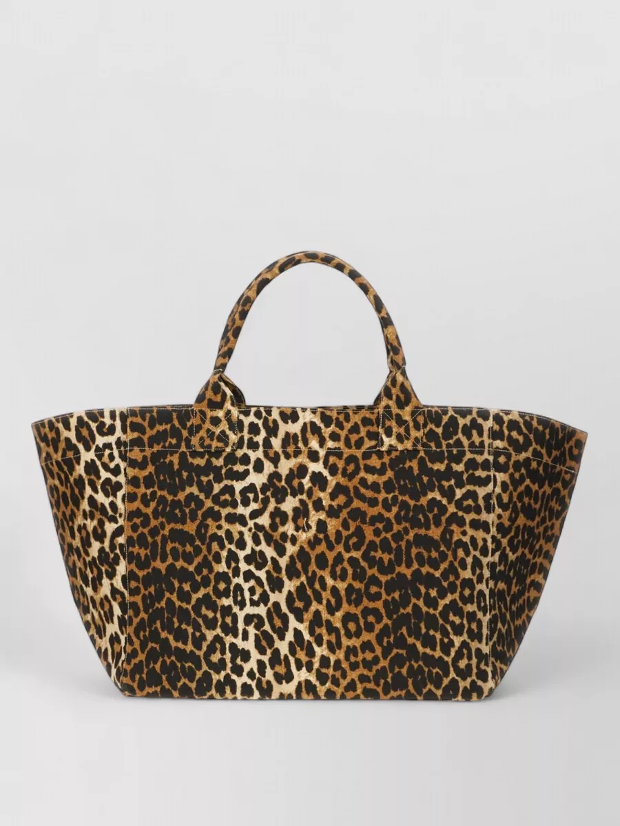 Ganni Na Canvas Tote Bag