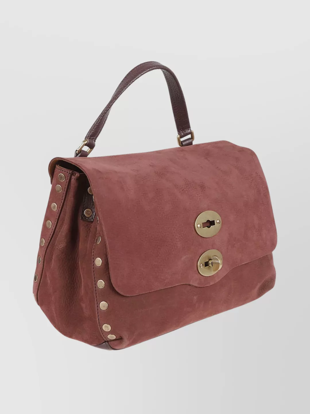Zanellato Shoulder Bag With Metal Hardware And Studs