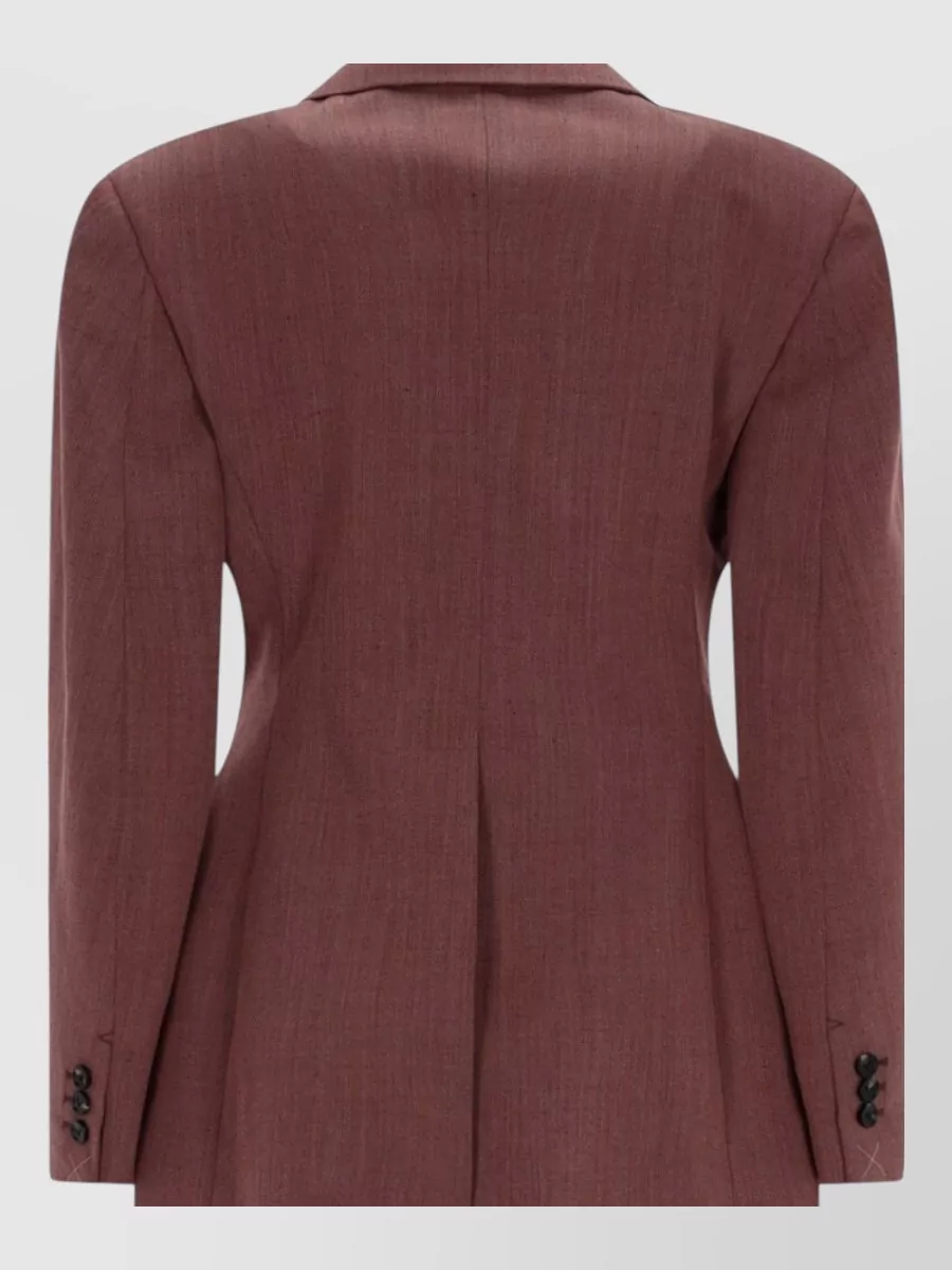 Bottega Veneta Wool Linen Suit Jacket
