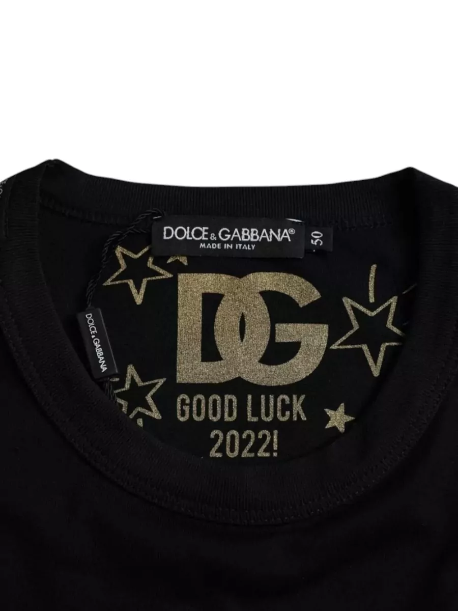Dolce&Gabbana Cotton Round Neck Short-Sleeve T-Shirt