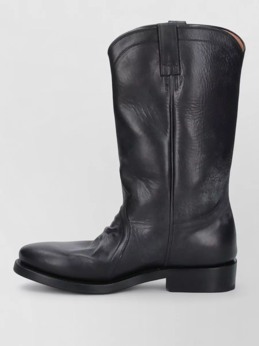 Jil Sander Leather Ankle Boots