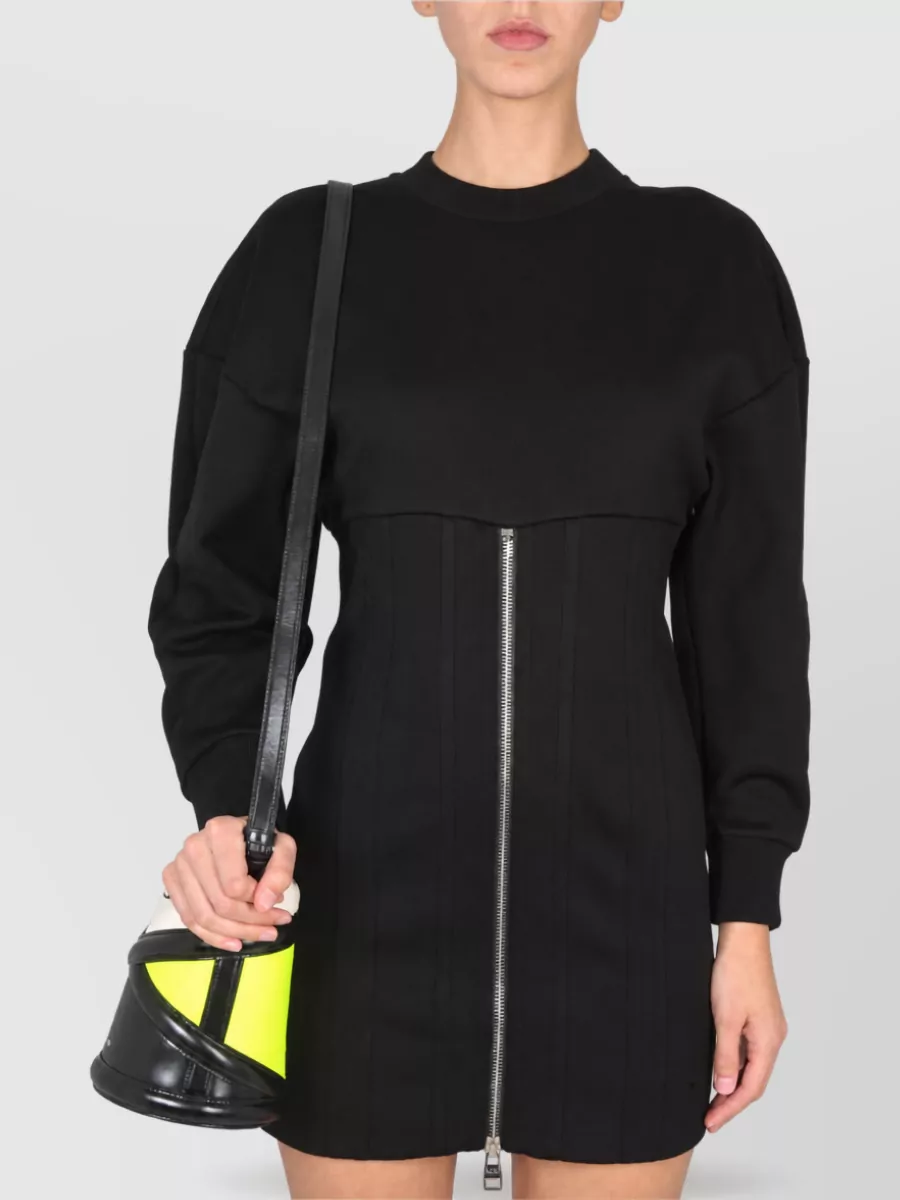 Alexander Mcqueen Cocoon Sleeve Mini Dress