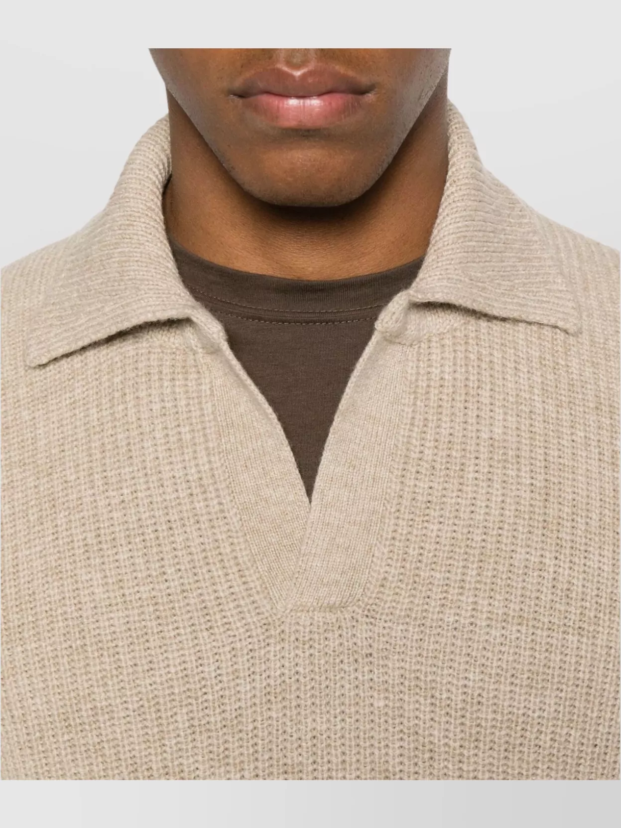 Tagliatore Long Sleeve Ribbed Knitwear Collection
