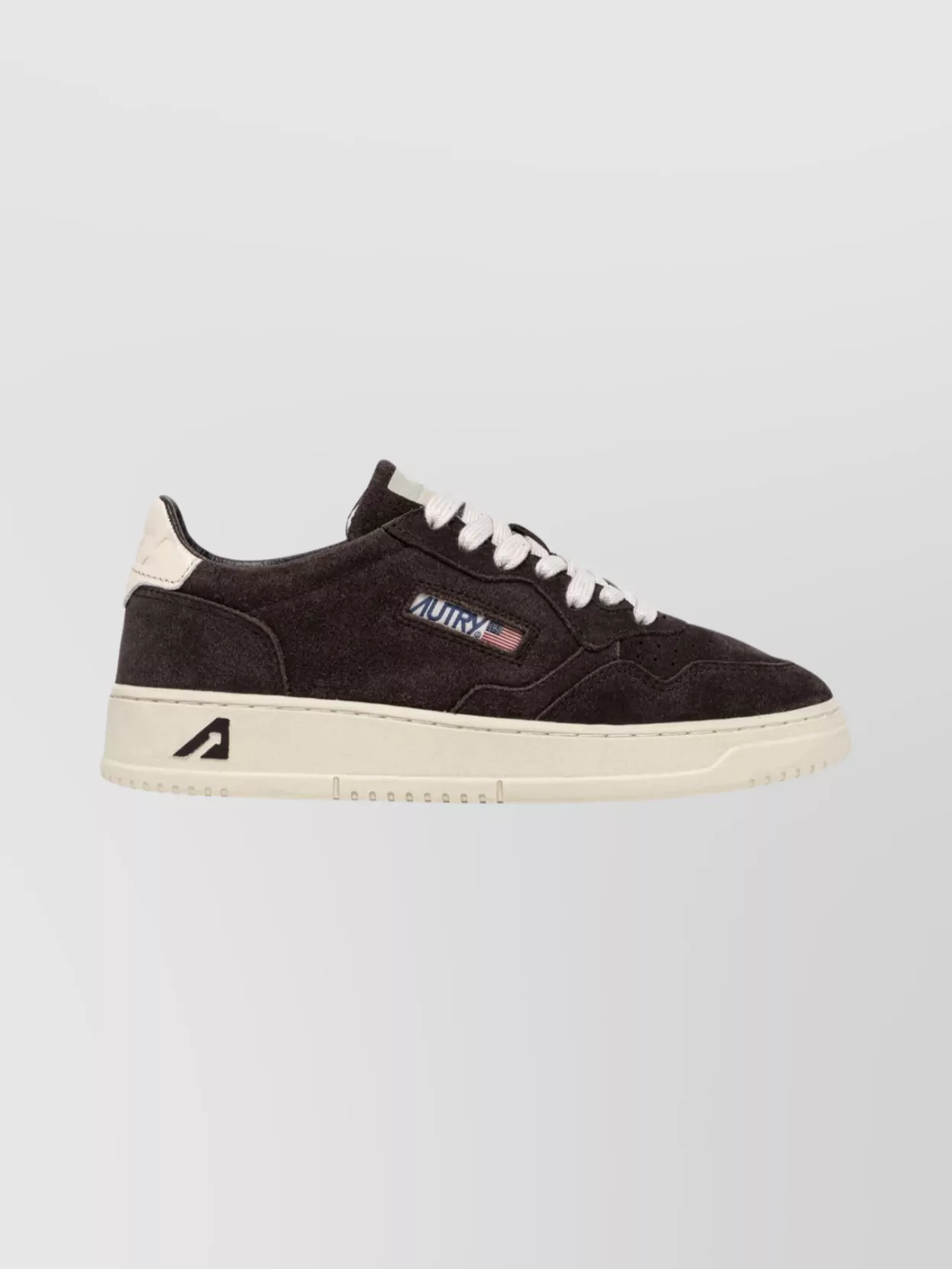 Autry Low-Top Suede Sneakers Rubber Sole