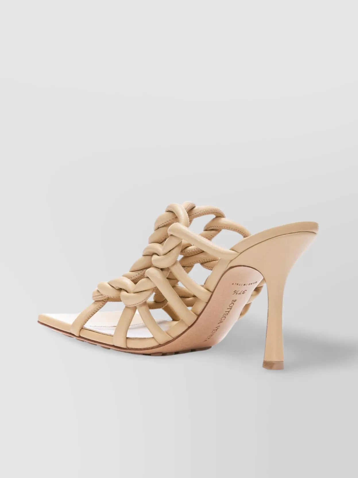 Bottega Veneta Braided Open Toe Sandals