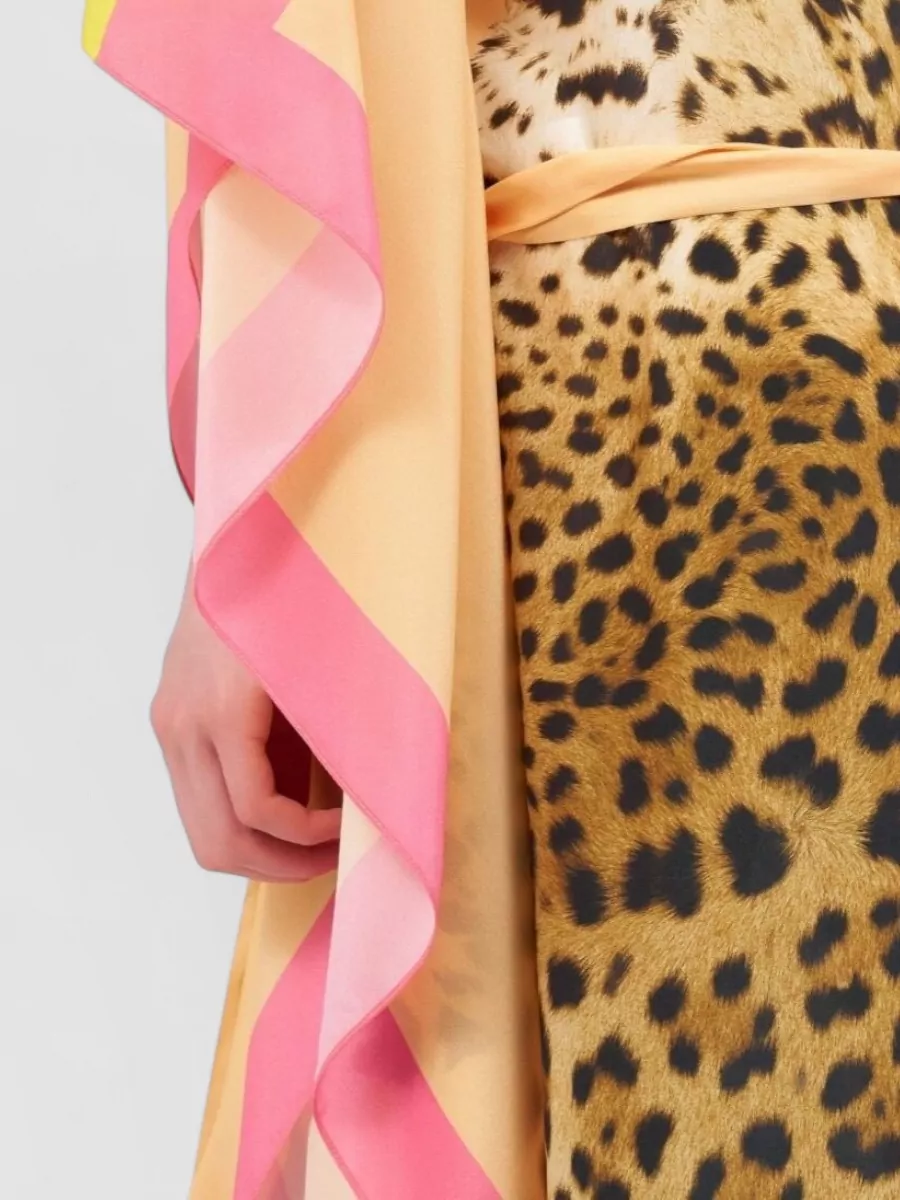 Roberto Cavalli Silk Maxi Dress