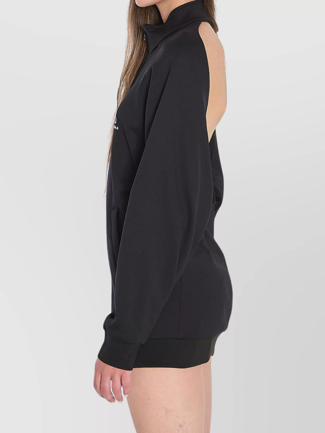Balenciaga Sporty Dress Featuring Cut-Out Detail