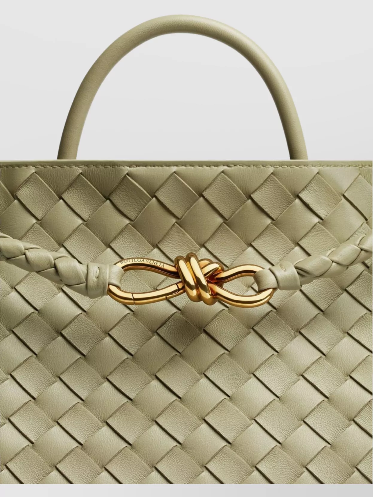 Bottega Veneta Woven Handle Tote Bag