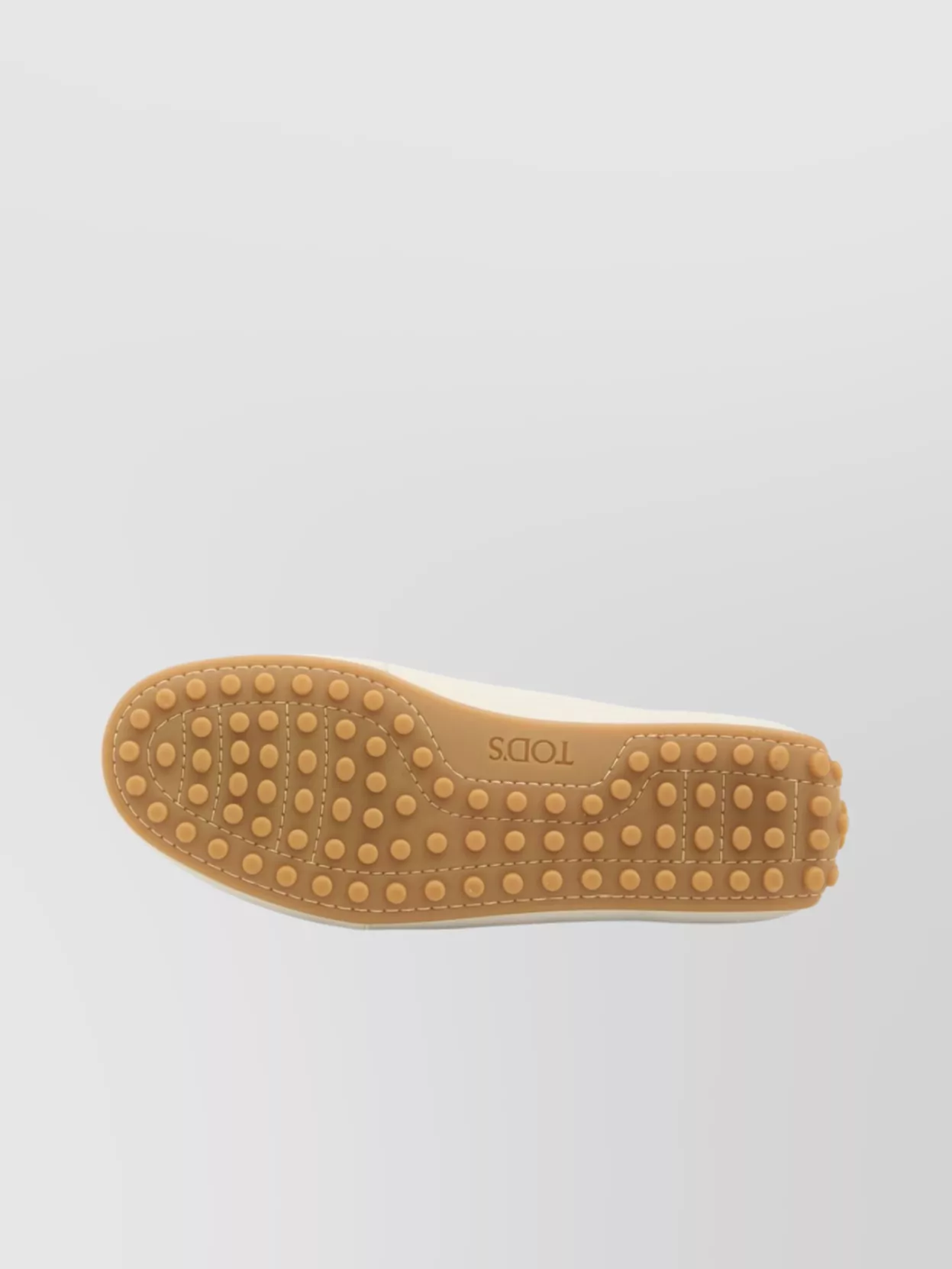 Tod's Leather Sneakers With Rubber Pebble Embellishments