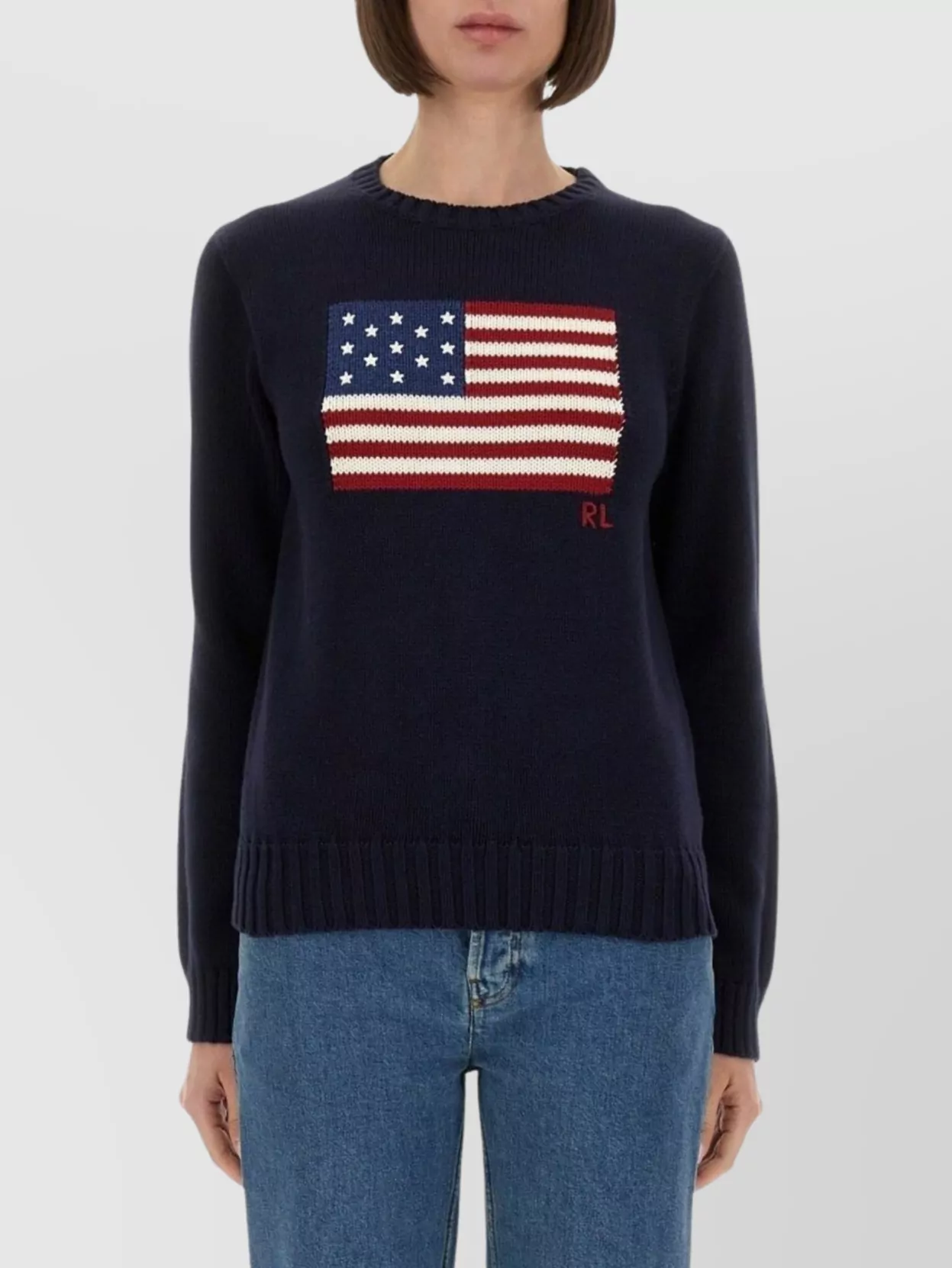 Polo Ralph Lauren American Flag Crew Neck Knitwear