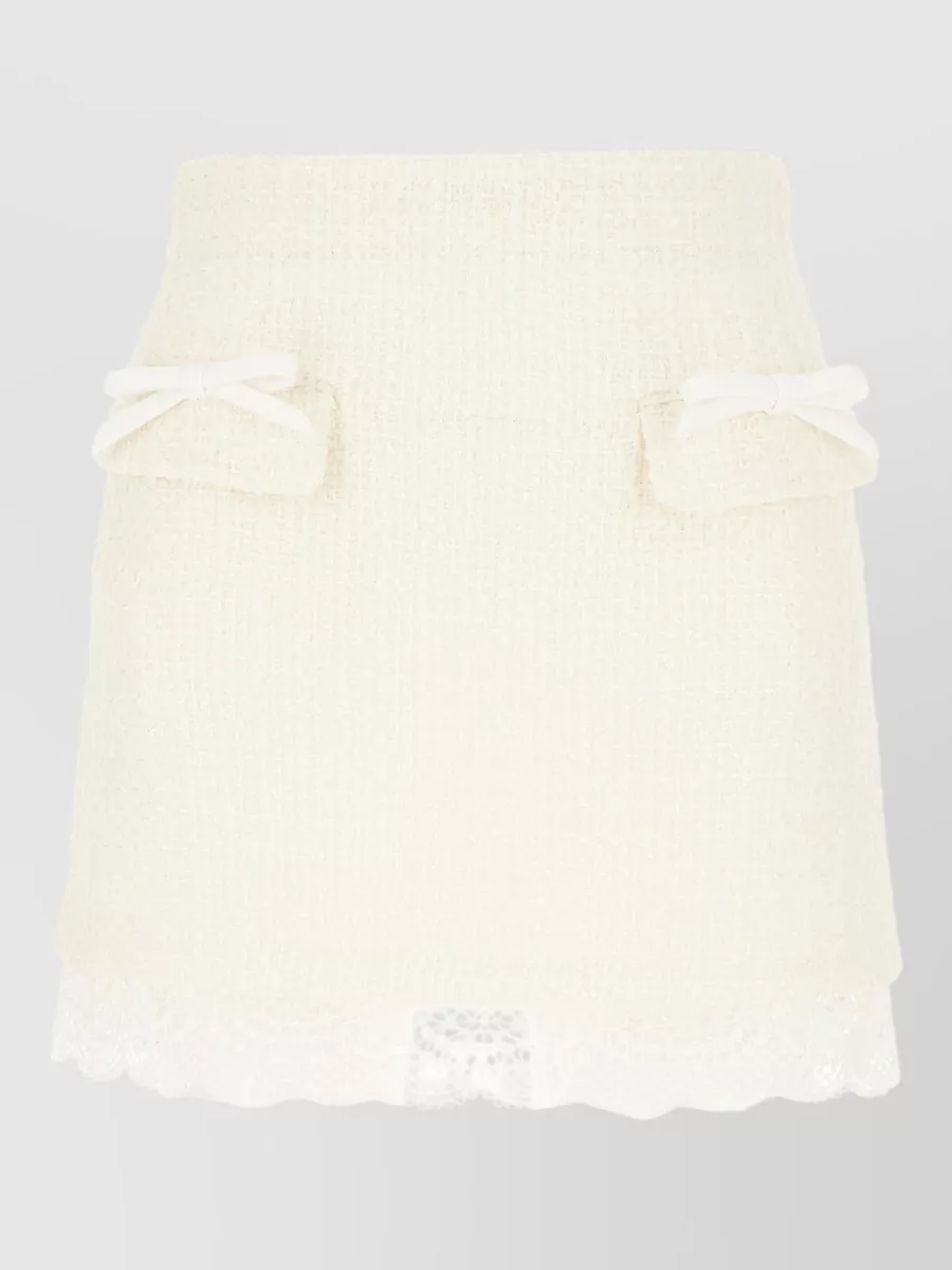 Self-Portrait Mini skirt