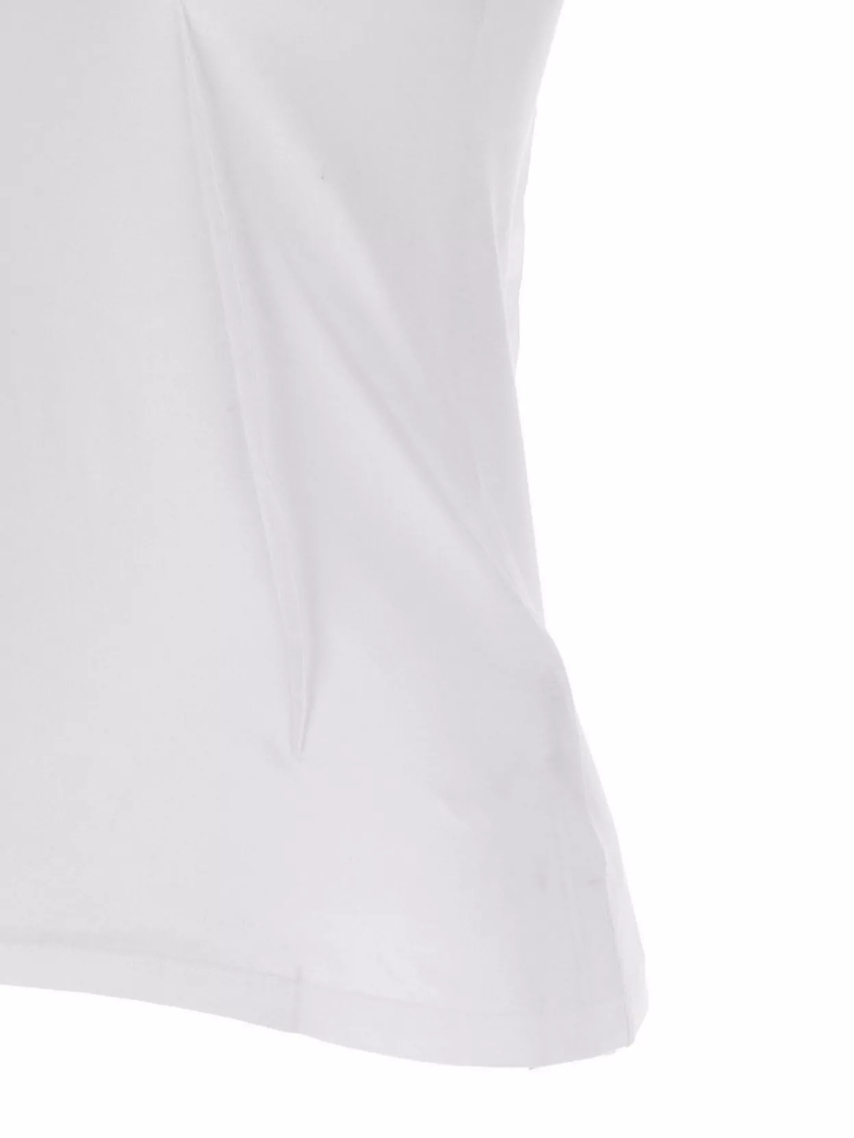 Mm6 Maison Margiela Tank Top Ruffles Tops White