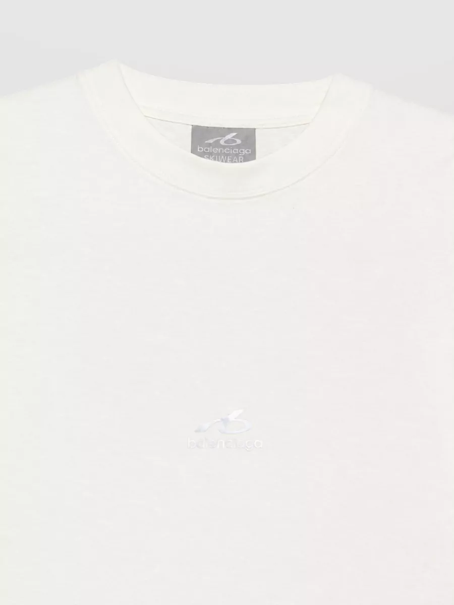 Balenciaga Logo Print Short Sleeve T-Shirt