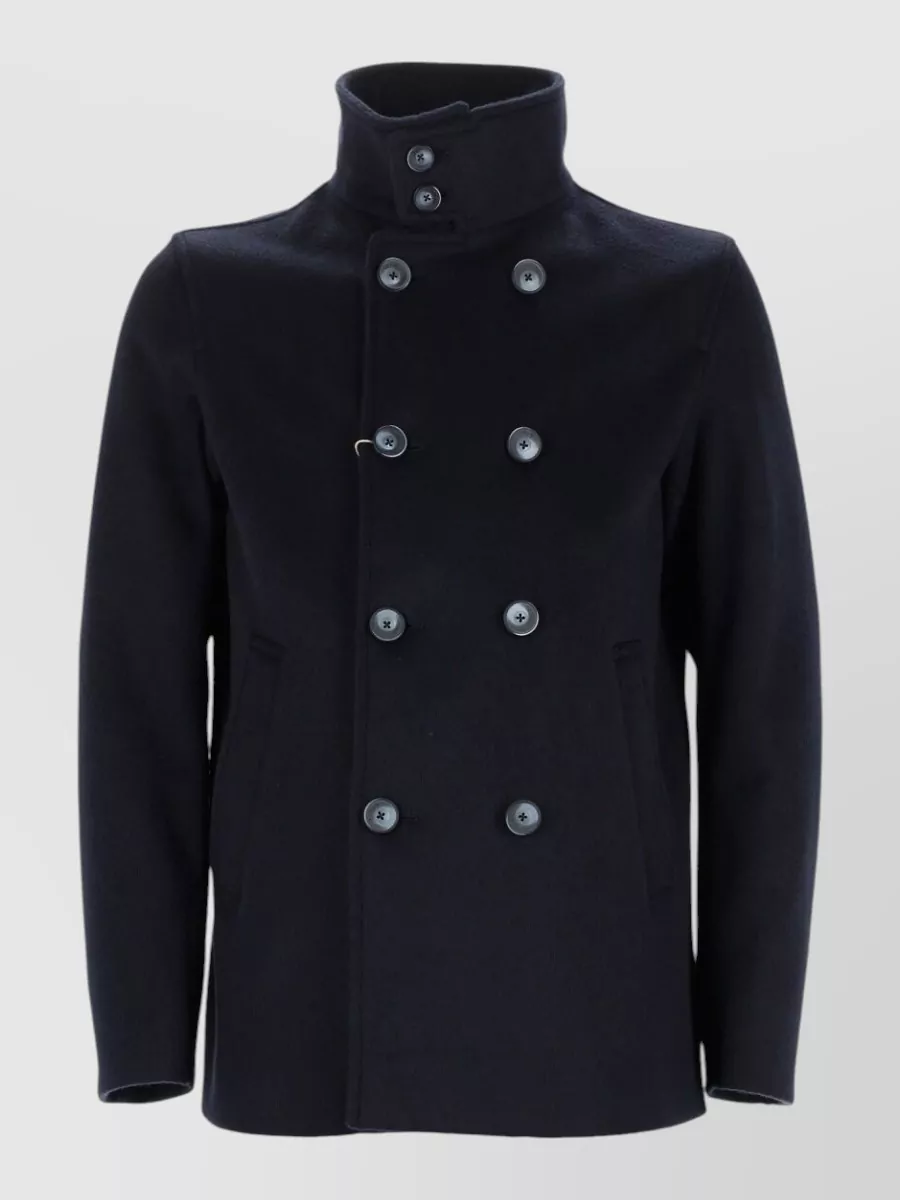 Herno double breasted peacoat