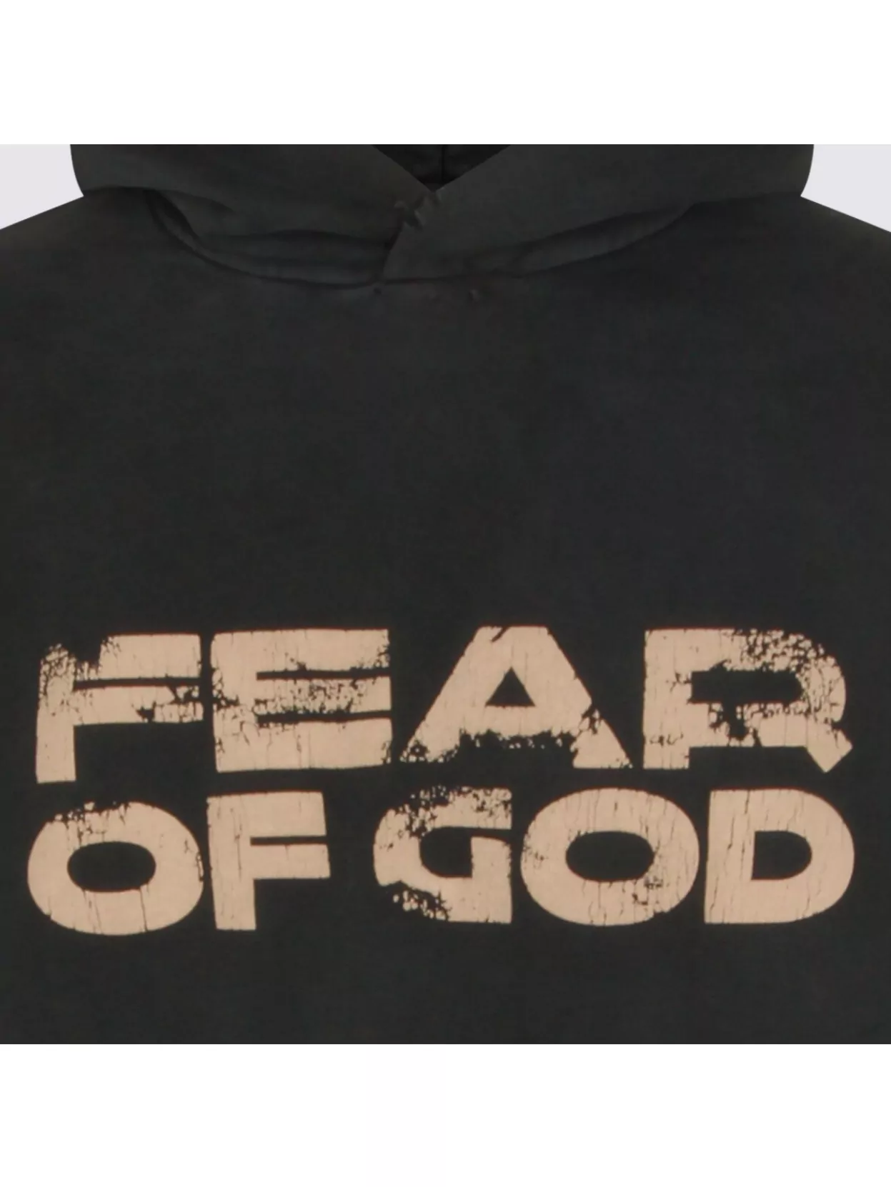 Fear Of God Hooded Sweatshirt Ribbed Cuffs