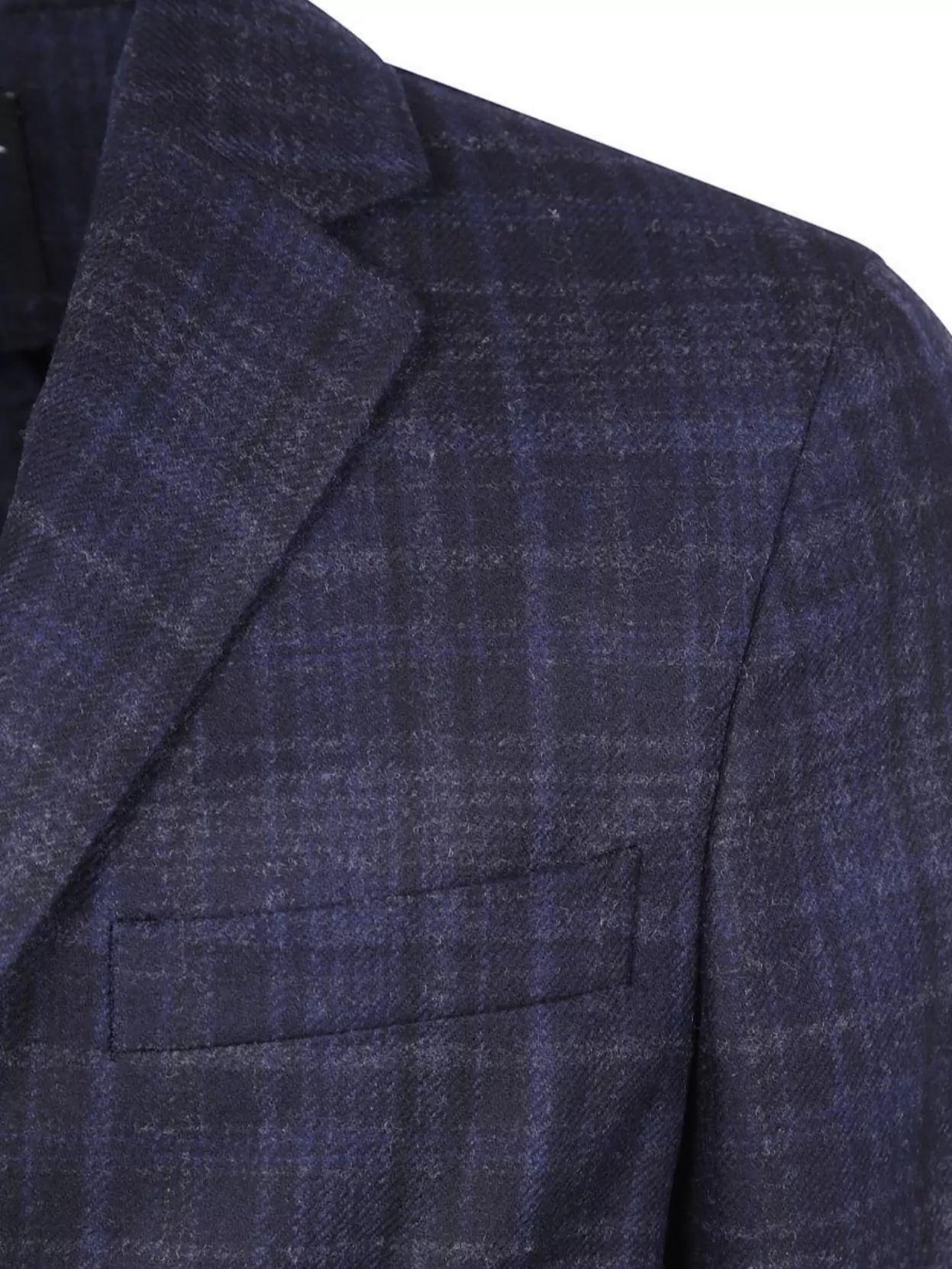 Zegna Wool Jacket With Chest And Front Pockets