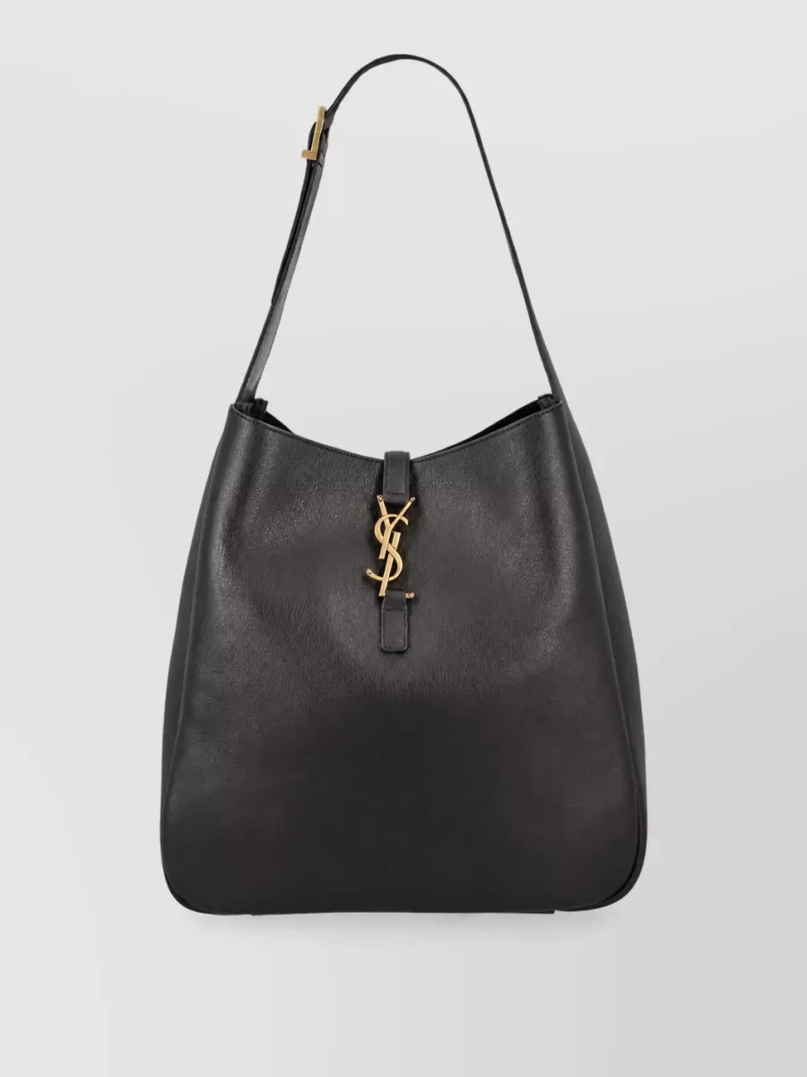Saint Laurent le 5 à 7 large leather tote bag