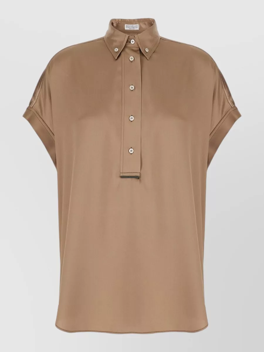 Brunello Cucinelli silk shirt