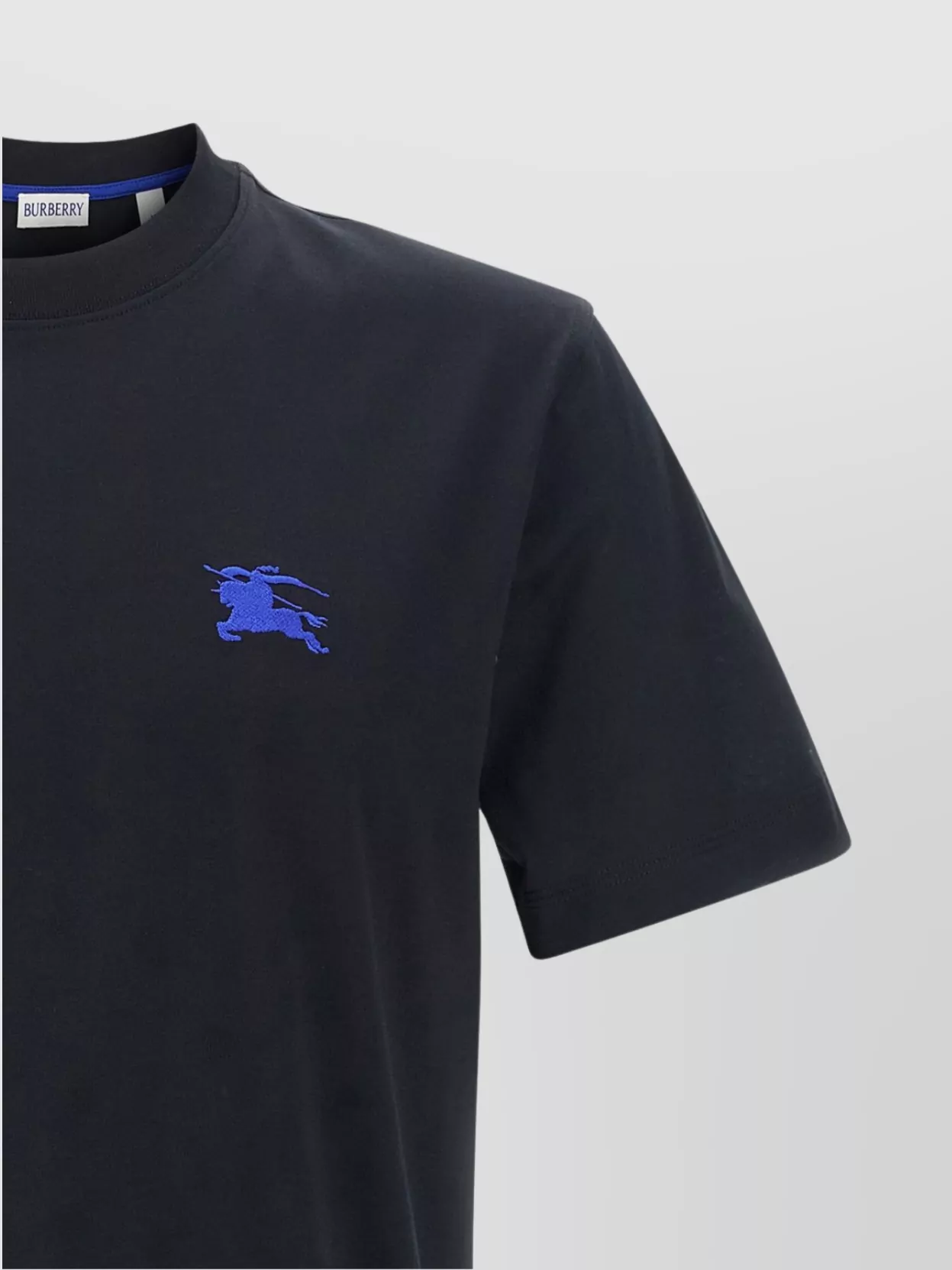 Burberry Slim Fit Essentials T-shirt With Embroidered Logo