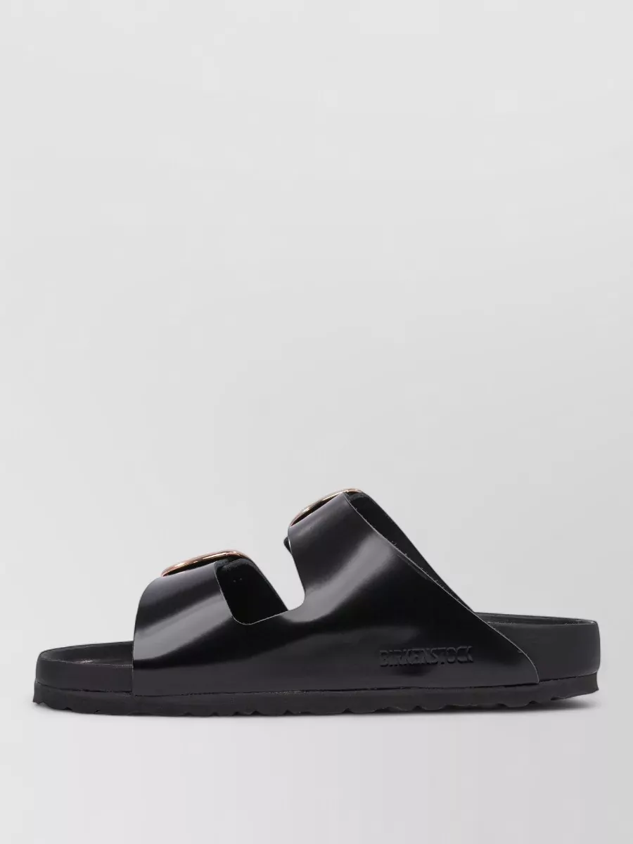 Birkenstock Leather Arizona Big Buckle Slides