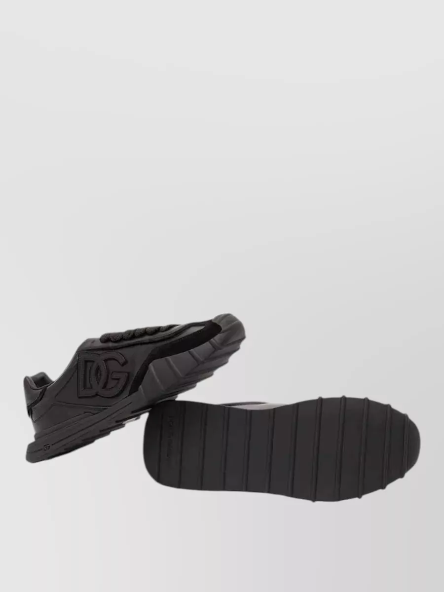Dolce&Gabbana Leather Low-Top Sneakers