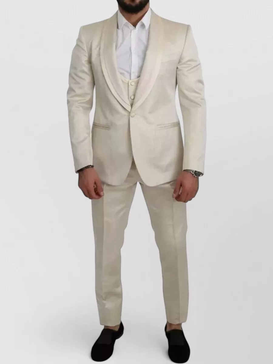 Dolce&Gabbana wool three piece tuxedo