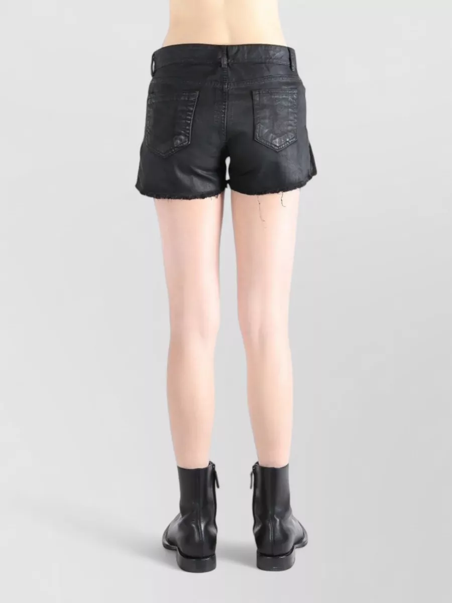 Rick Owens Drkshdw Lana Shorts Belt Loop Six Pocket