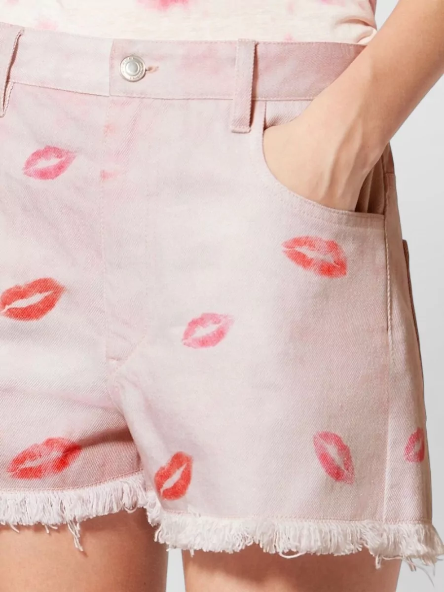 Isabel Marant Cotton Knee-Length Shorts